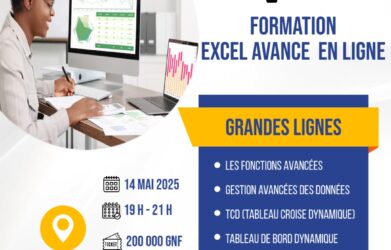 formation excel avancé
